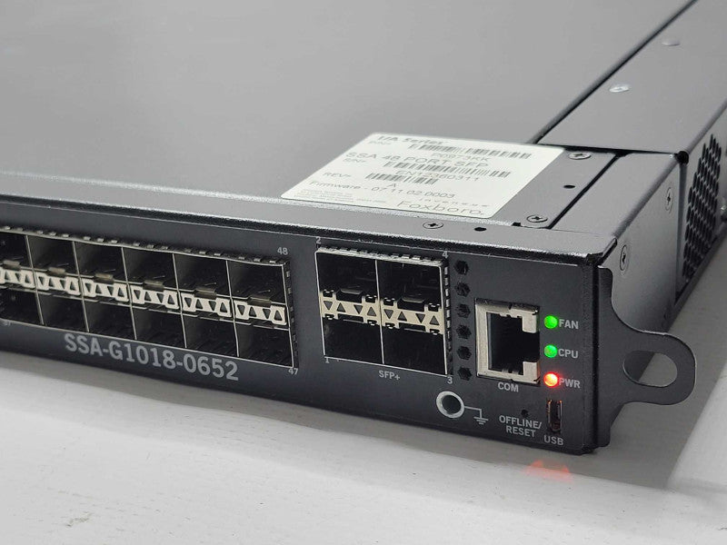 Enterasys Matrix SSA Chassis 48-Port Switch SSA-G1018-0652, READ _