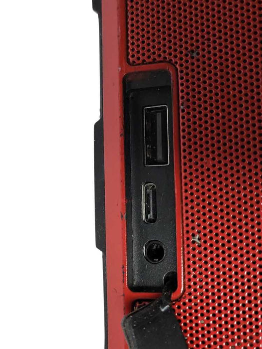WickedAudio portable bluetoth Speaker, Unknown Model, USB-C Charging Port _