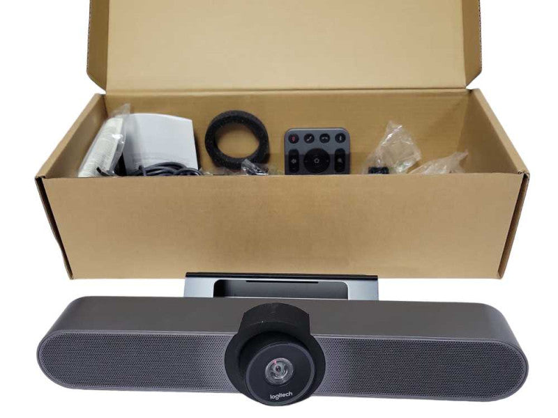 Logitech V-R0007 Meetup Camera And Speakerphone Unit w/ Power adapter, READ _