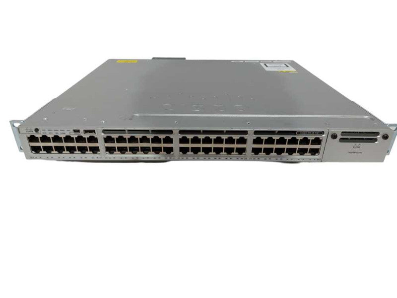 Cisco WS-C3850-48F-S V06 48x port gigabit PoE+ Switch - factory reset #