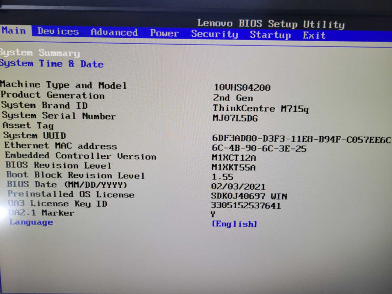 Lenovo ThinkCentre M715q - AMD Ryzen 3 Pro 2200GE @ 3.2Ghz | 16GB + PWR ADPT Q%