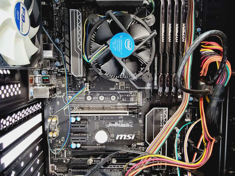 Custom PC MSI B250 PC Mate Core i7-7700 @ 3.6GHz 32GB DDR4 No HDD (