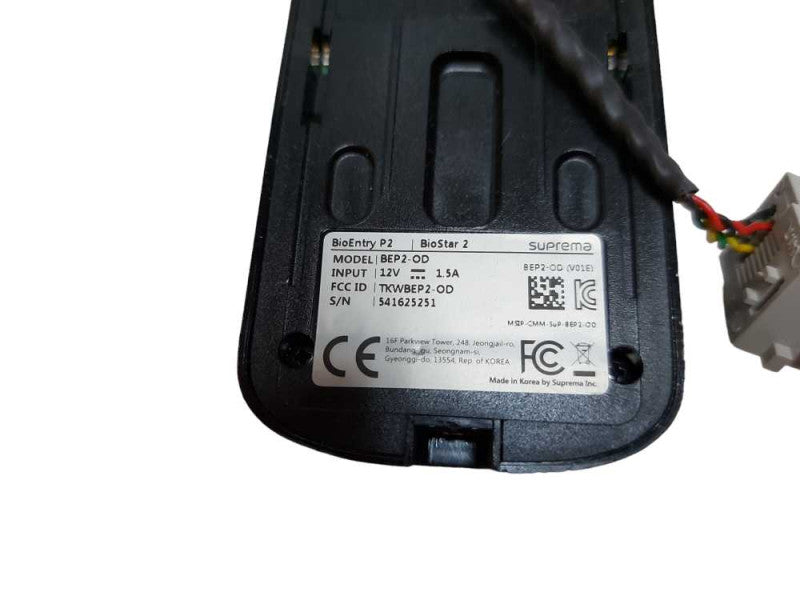 Suprema BioEntry P2 Biostart 2 BEP2-OD Compact IP Fingerprint Access Control #