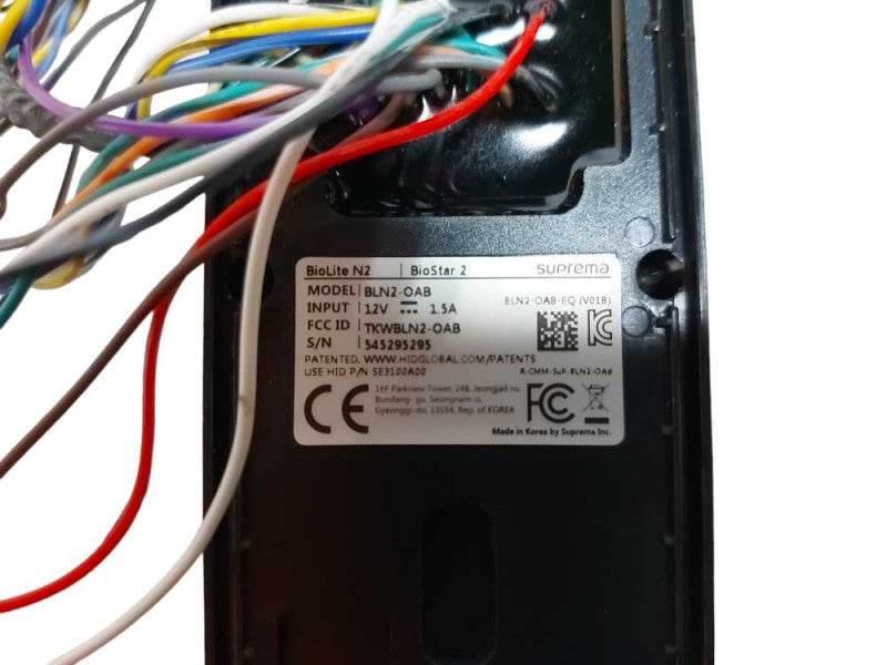 BioLite N2 Biostar2 BLN2-OAB Fingerprint Access Control Time Attendance Readr #
