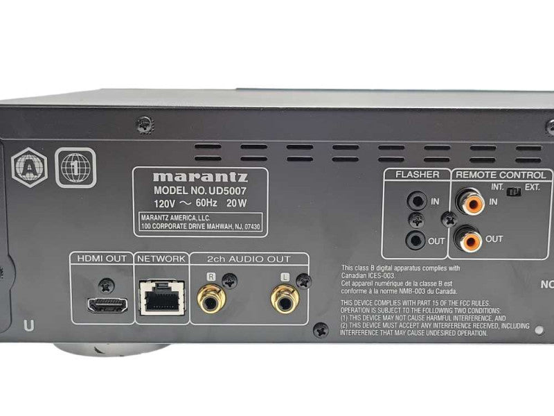 Marantz UD5007 Blu-Ray/ DVD/ CD Player, No Remote control _
