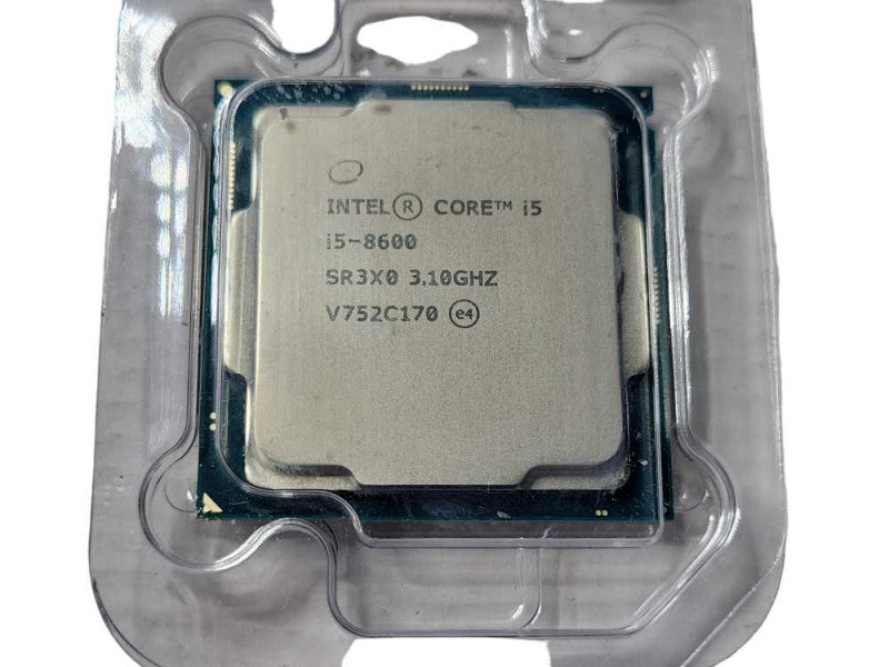 Intel Core i5-8600 3.1GHz 6-Core SR3X0 CPU with Heat Sink/Fan Assembly _