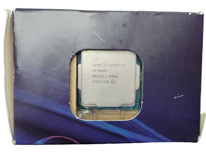 Intel Core i5-8600 3.1GHz 6-Core SR3X0 CPU with Heat Sink/Fan Assembly _