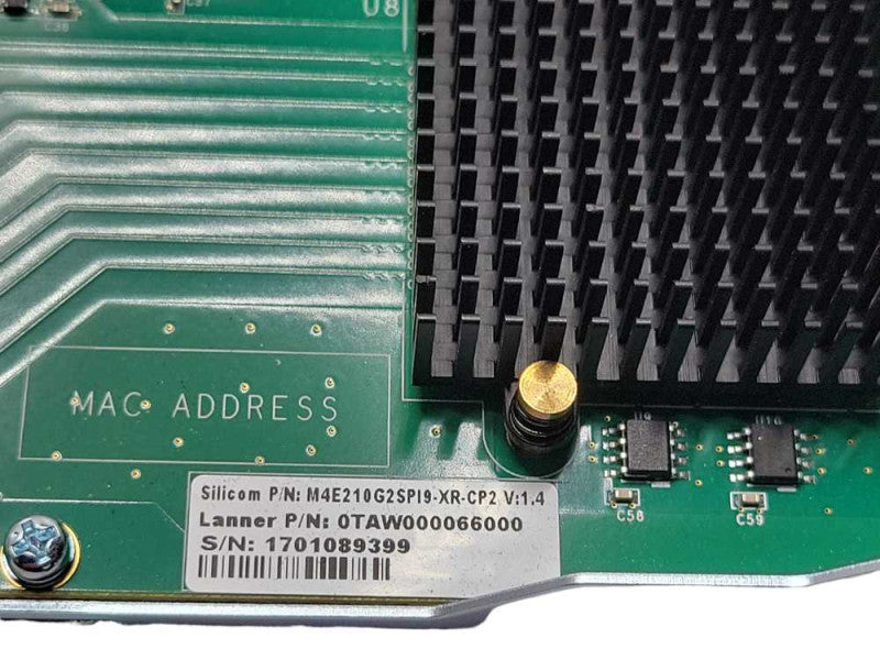 Checkpoint Silicon M4E210G2SPI9-XR-CP2 2-Port 10 Gig Switch Module _