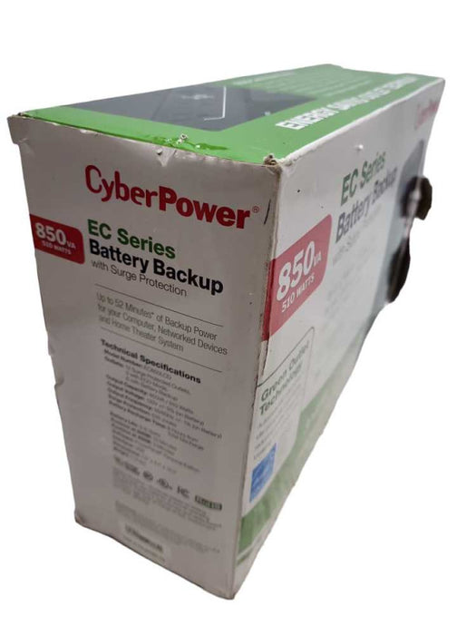 CyberPower EC850LCD Ecologic 850 VA 510 Watts 12 Outlets UPS  &