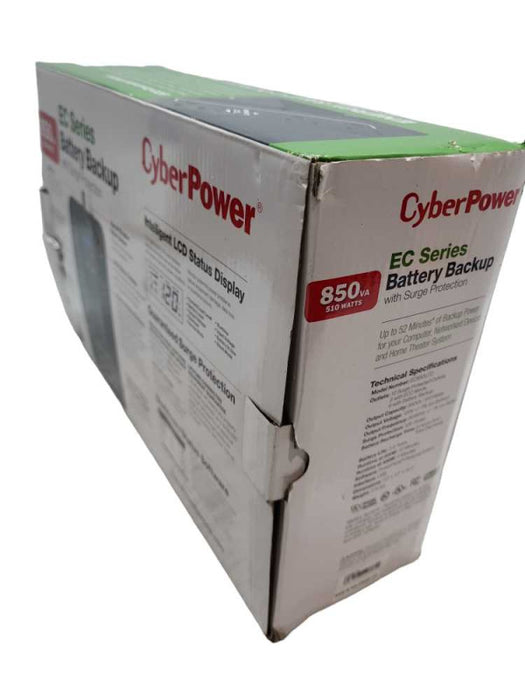 CyberPower EC850LCD Ecologic 850 VA 510 Watts 12 Outlets UPS  &