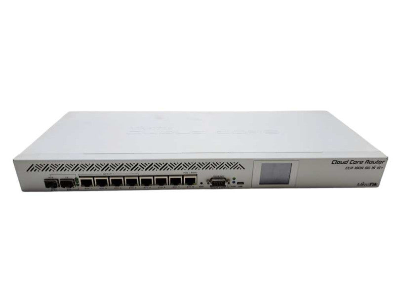 MikroTik CCR-1009-8G-1S-1S+ Cloud Core Router | Factory Reset | )