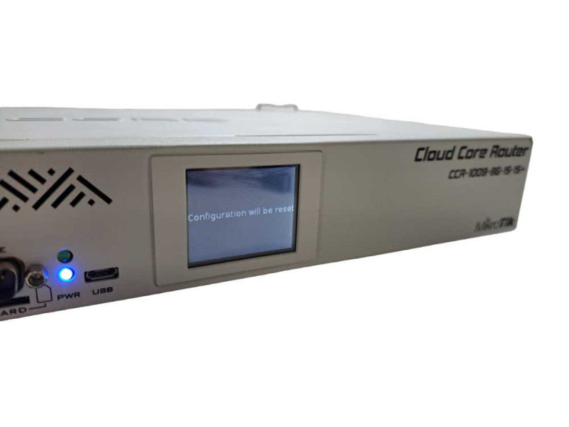 MikroTik CCR-1009-8G-1S-1S+ Cloud Core Router | Factory Reset | )