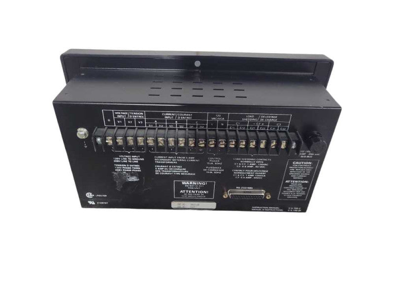 Federal Pioneer DMS2PCR-30 DIGITAL METERING SYSTEM 120V 50/60hz READ !