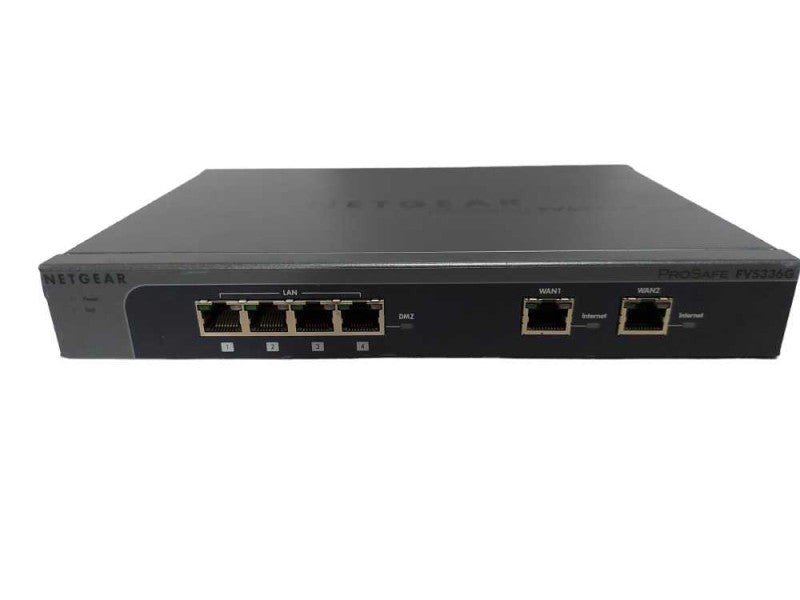 Netgear Dual WAN Gigabit SSL VPN Firewall FVS336G V2 #