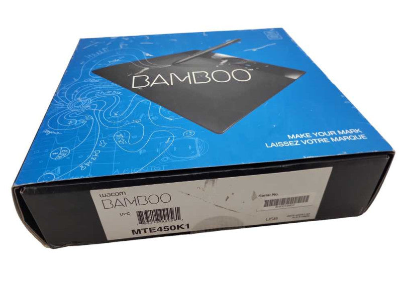 Wacom Bamboo MTE-450 Drawing Graphics Tablet New in Box &