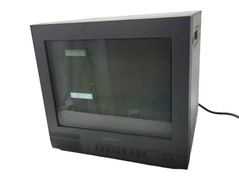 SAMSUNG 15\\" Inch Vintage CCTV CRT Retro Gaming SMC-150FN Monitor, READ _