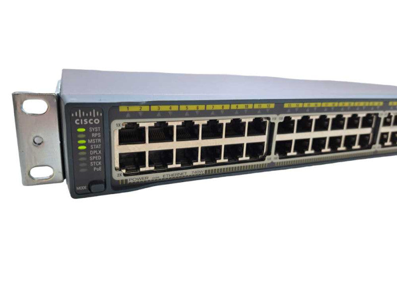 Cisco WS-C2960S-48FPS-L | 48 Port Gigabit PoE+ 740W | Network Switch  )