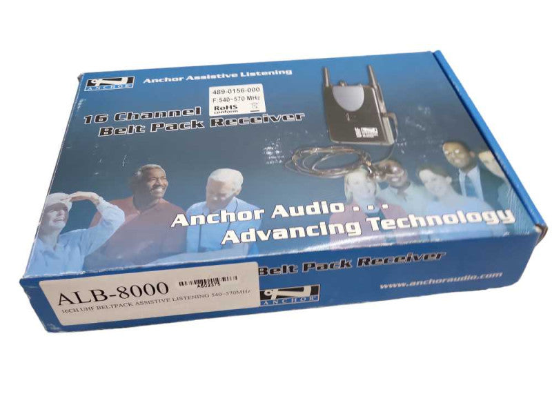 Anchor Audio ALB-8000 Belt Pack Receiver Q&