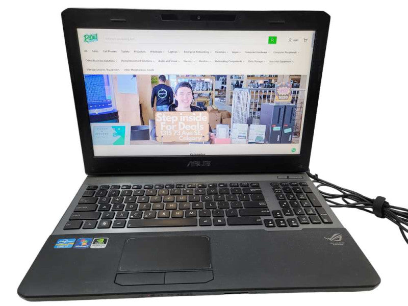 ASUS ROG G55VW  i7-3610QM, 16GB DDR3, 2GB GeForce GTX660M, 500GB HDD* READ