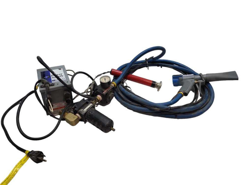 Topring Compressor Tool with Simco Power supply, guage, hose and Gun &
