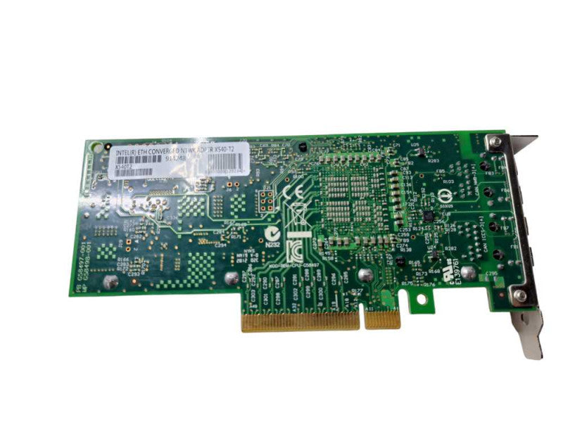 Intel X540-T2 Dual 10G RJ45 PCI-E Ethernet Converged Network Adapter Low Prof )