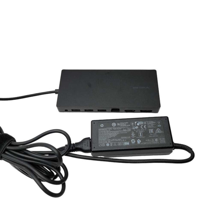 HP USB-C docking Station Model: TPA-B01 with power adaptor  -