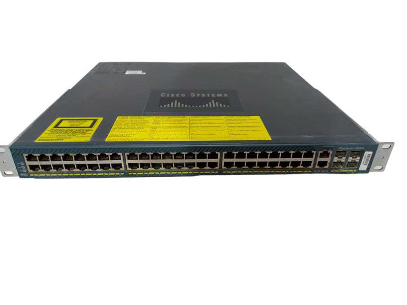 Cisco Catalyst 4948 WS-C4948-S V06 48 Port Gigabit Switch 1x PSUs #