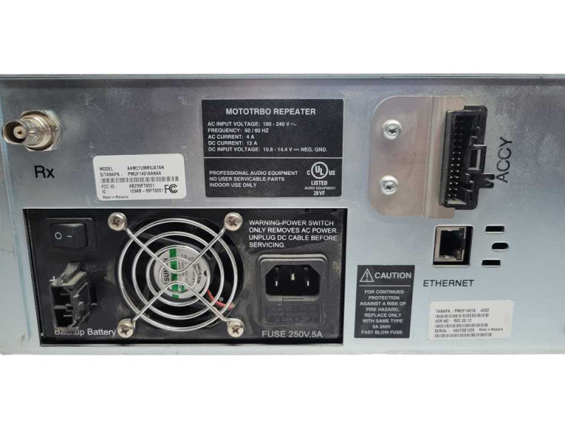 Motorola Mototrbo Repeater XPR 8380 READ Q%