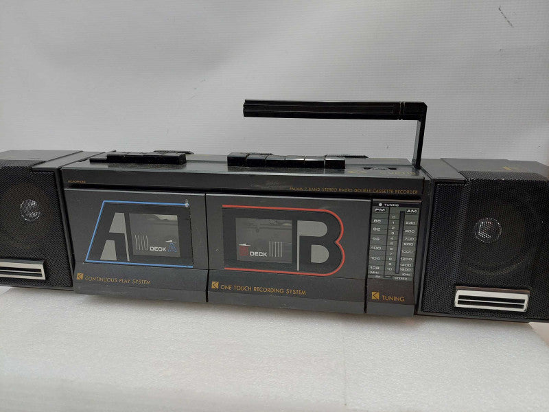 Curtis FM/AM 2 Band Stereo Radio Double Cassette Recorder Model: RC-264 ?