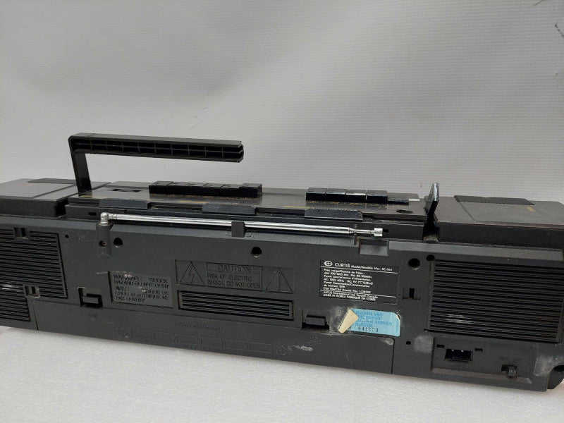 Curtis FM/AM 2 Band Stereo Radio Double Cassette Recorder Model: RC-264 ?