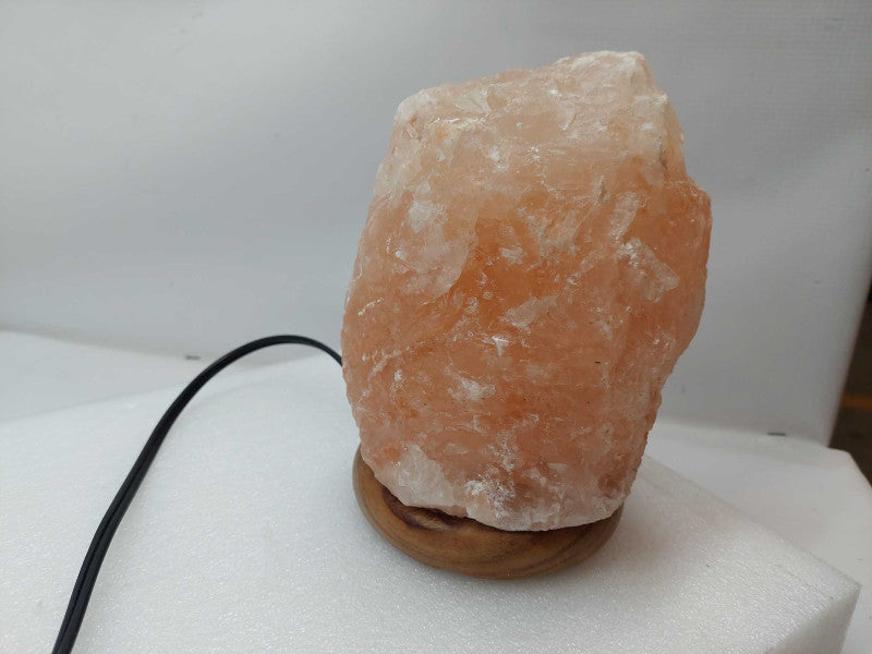 Himalayan Salt Rock With Light Socket , No Bulb.  ?