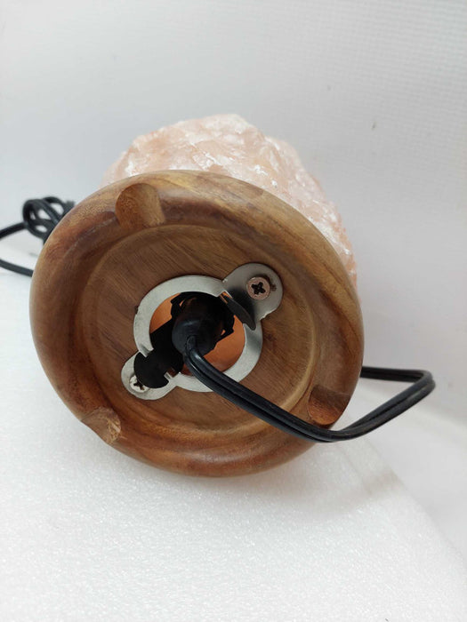 Himalayan Salt Rock With Light Socket , No Bulb.  ?