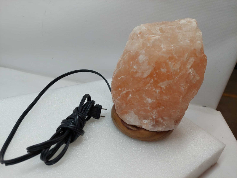 Himalayan Salt Rock With Light Socket , No Bulb.  ?