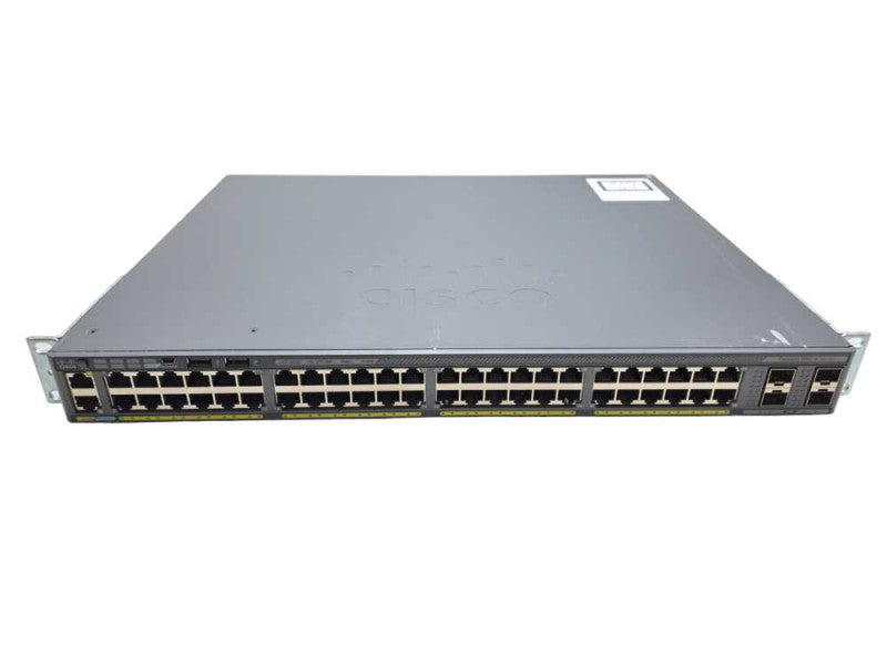 Cisco WS-C2960X-48FPS-L | 48 Port Gigabit PoE+ 740W Switch )
