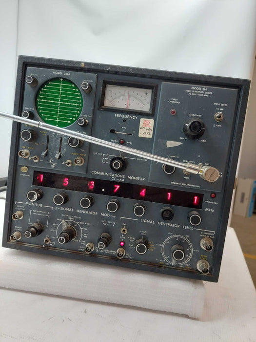 Cushman Electronics Communications Monitor Model: CE-6A ?