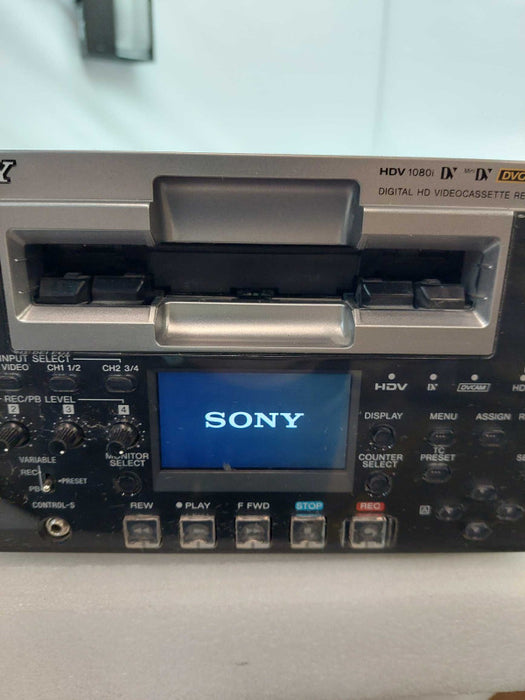 Sony Digital  HD VideoCassette Recorder HDV 1080i DVCAM  Model: HVR-1500A  ?