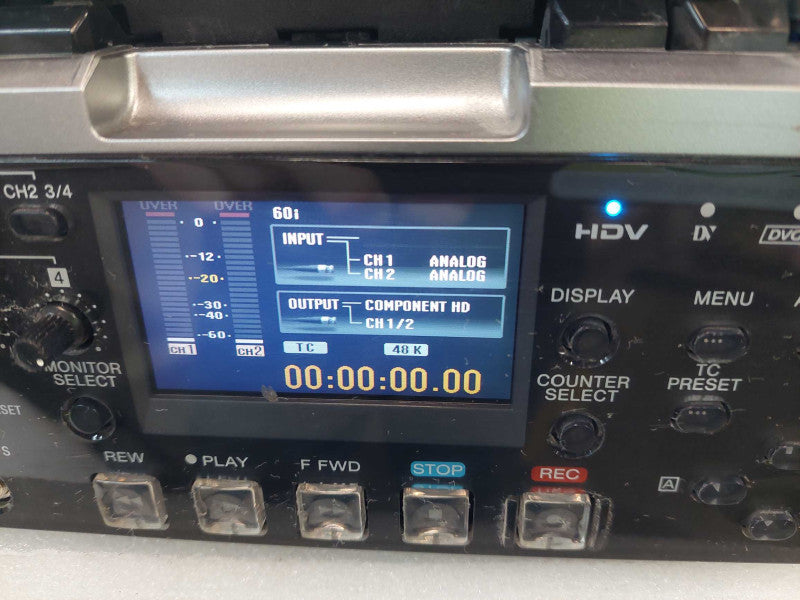 Sony Digital  HD VideoCassette Recorder HDV 1080i DVCAM  Model: HVR-1500A  ?