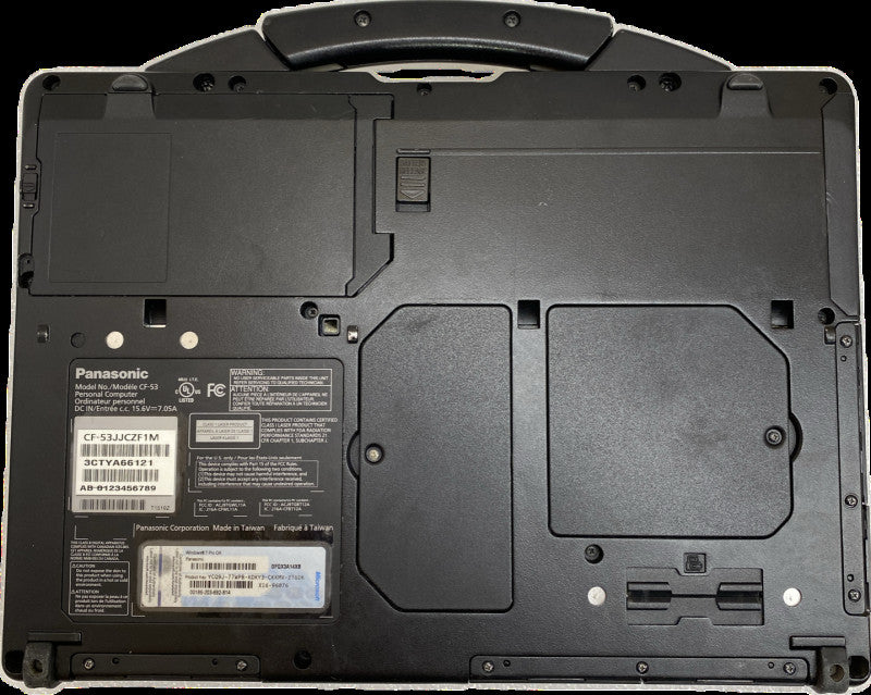 Panasonic TOUGHBOOK CF-53 Core i5-3320M@2.6 GHz 8GB RAM 500 SSD 33800Hrs READ