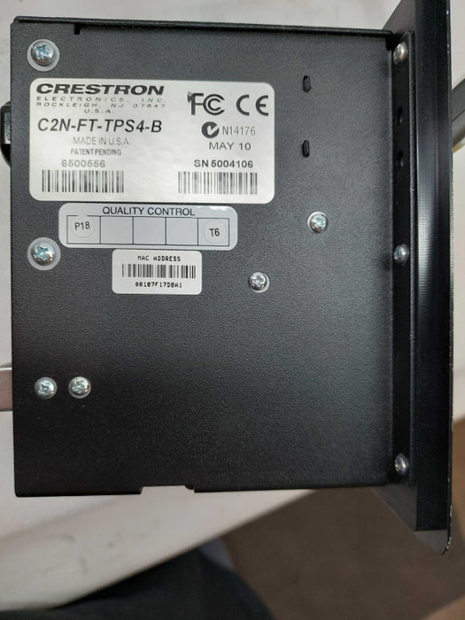 Crestron In-Desk Control Centre Model: C2N-FT-TPS4-B Q?