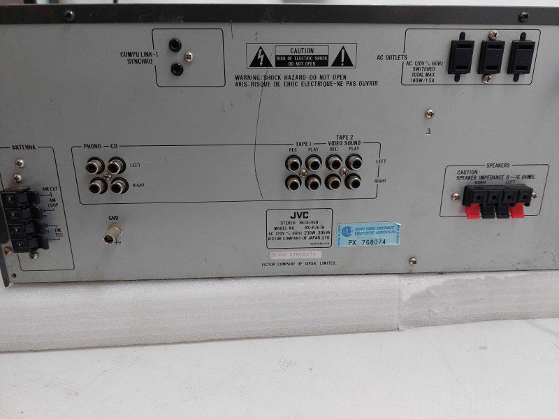 JVC Stereo Receiver Model: RX-R76TN Made in Japan Vintage  ?
