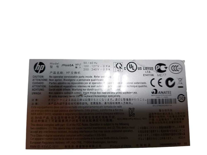 HP J9660a 1810-48G 48x port Gigabit Network Switch  #