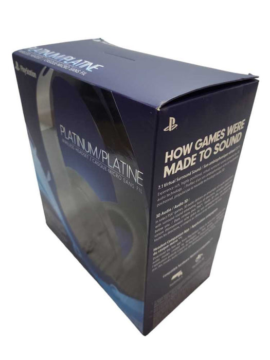 Playstation 4 Platinum Wireless Headset &