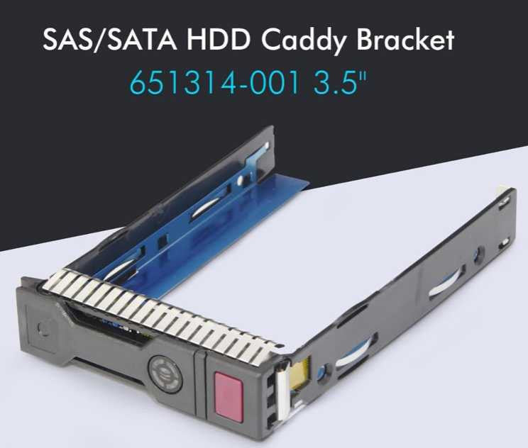 HP 3.5\\" SAS/SATA HP ProLiant  G8 G9 Server Hard Drive Caddy Tray 651314-001 Q:
