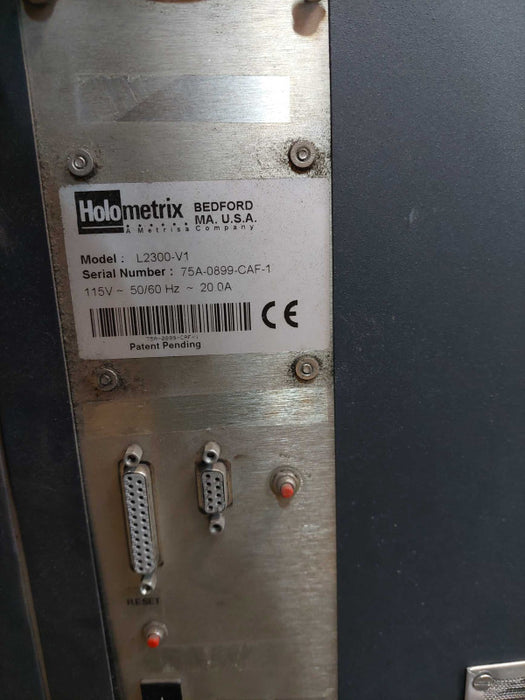 Holometrix Model: L2300-v1 Holometrix micromet thermal conductivity tester ?
