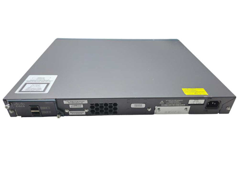 Cisco WS-C2960S-48FPS-L | 48 Port Gigabit PoE+ 740W + Stack | Network Switch Q)