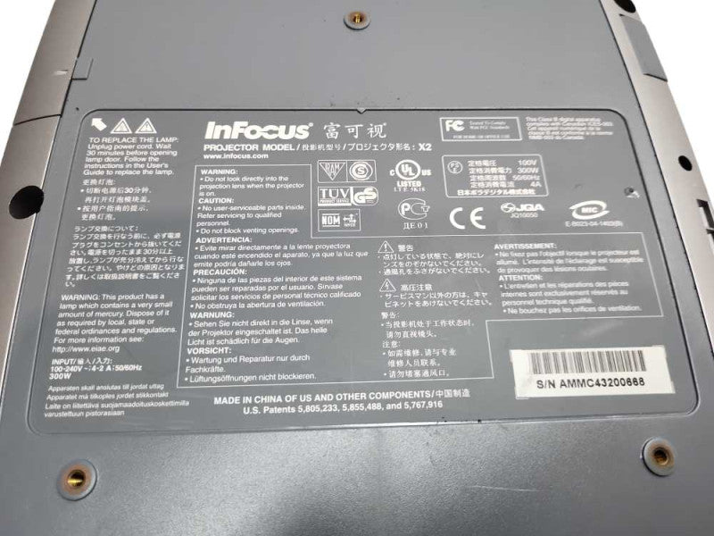 InFocus X2 Multimedia DLP Projector &