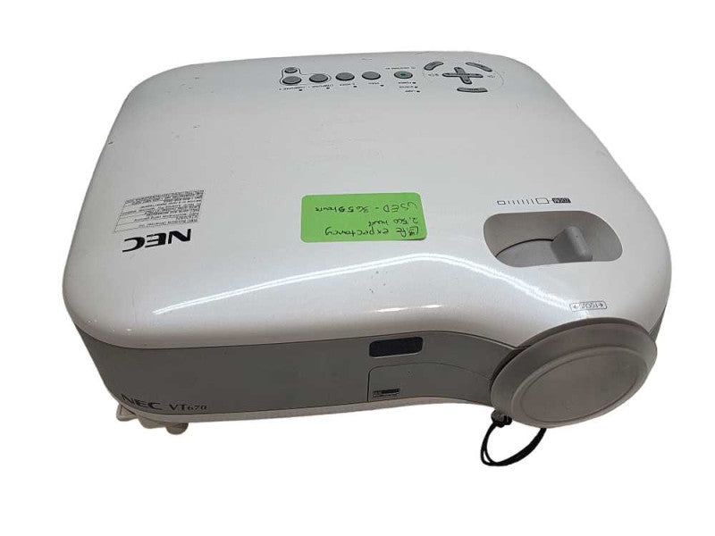 NEC VT670 LCD Projector  &