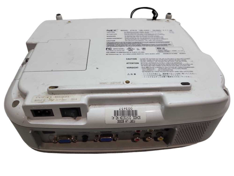 NEC VT670 LCD Projector  &