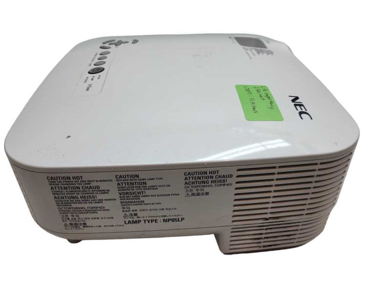 NEC VT800 3LCD Projector Professional 1080p HDMI &