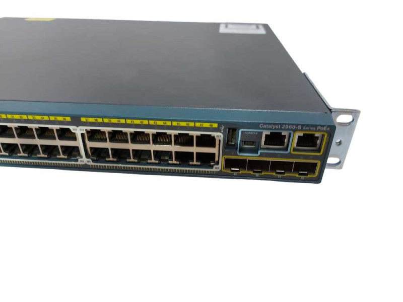 Cisco Catalyst 2960-S Series Gigabit PoE+ Network switch WS-C2960S-48FPS-L #